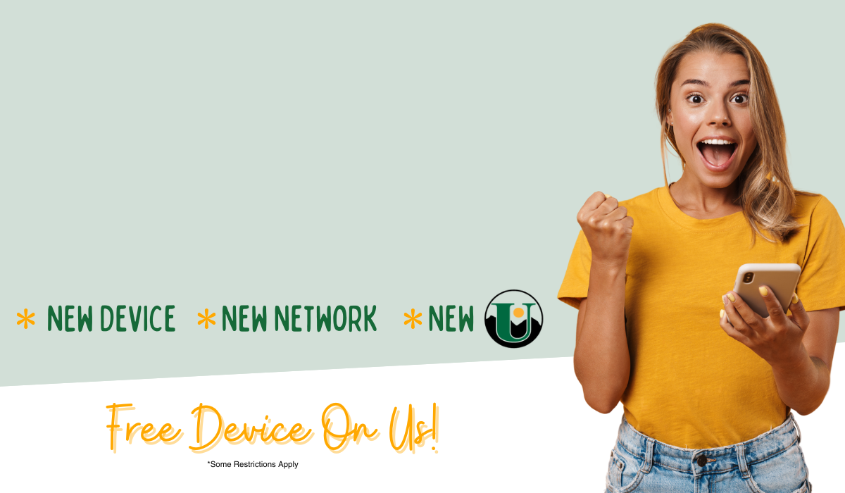 Young women with cell phone